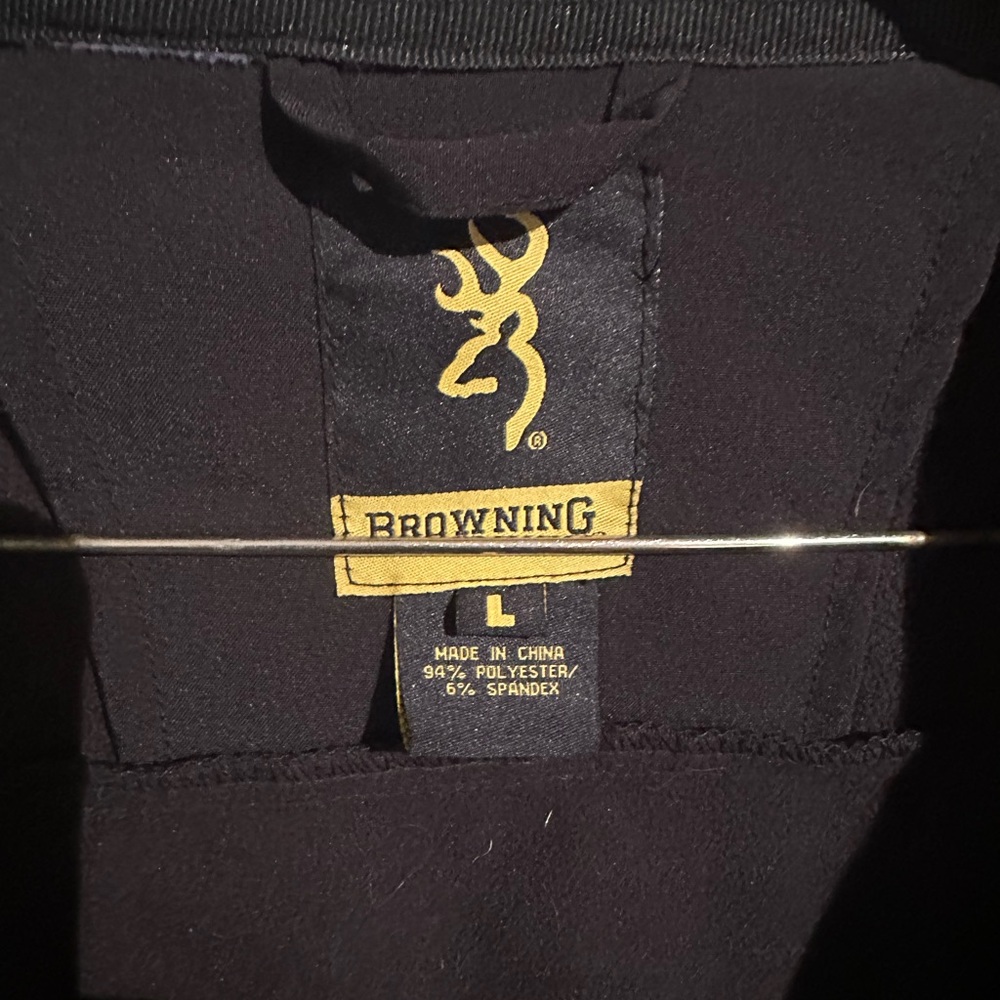 Black Browning Jacket Full Zip Large Hells Canyon - image 5